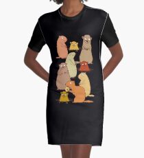 Wake up Groundhogs! Graphic T-Shirt Dress