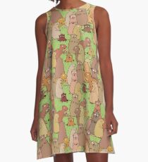 Wake up Groundhogs! A-Line Dress