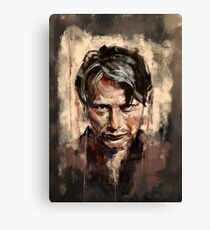 Behind the person suit Canvas Print