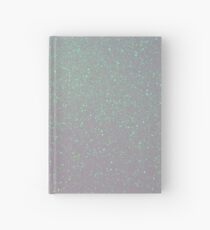 Irisierender Schnee Aurora Borealis Northern Lights Snowy Glitter Notizbuch
