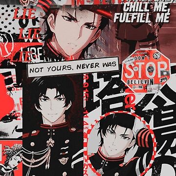 Guren Ichinose Wallpaper #1 Art Board Print for Sale by Rk4shop