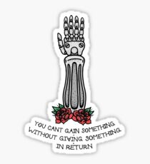Fullmetal Alchemist Quote Sticker
