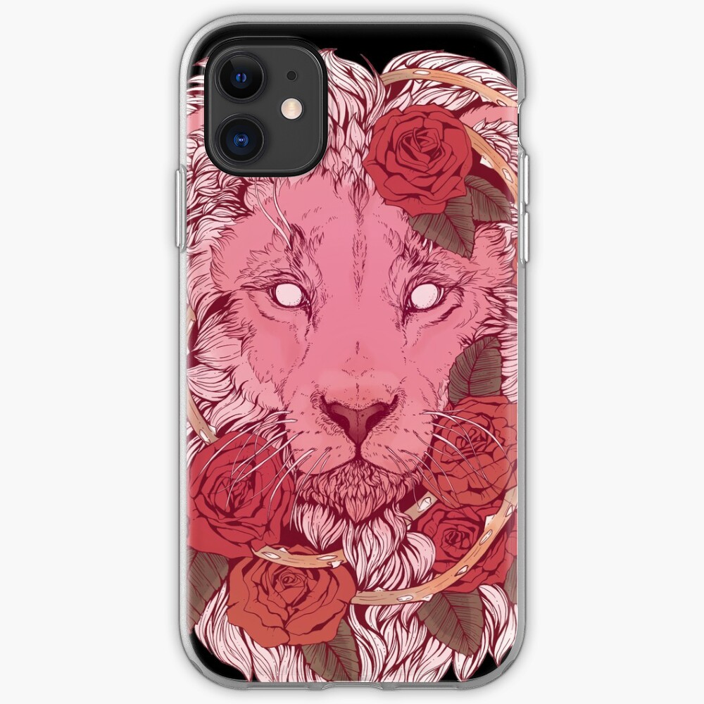 Lion of Roses iPhone Case & Cover