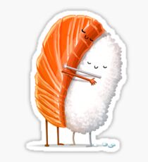 Sushi Hug Sticker