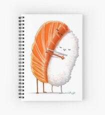 Sushi Hug Spiral Notebook