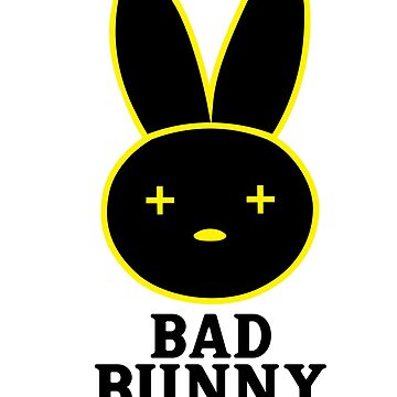 Bad Bunny Sticker for Sale by 042design