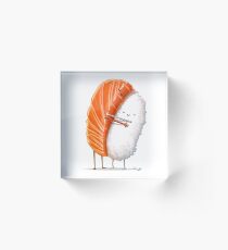 Sushi Hug Acrylic Block