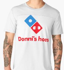 Donni's Hoes 'parody' fun logo Men's Premium T-Shirt