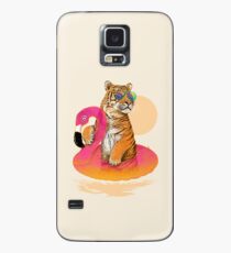 Chillin, Flamingo-Tiger Hülle & Skin für Samsung Galaxy