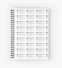 Cuaderno de espiral inspiradora Kim Kardashian Tweet