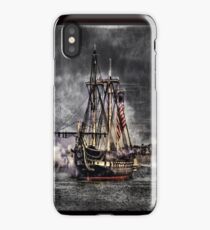 World's oldest commissioned warship afloat - USS CONSTITUTION iPhone Case