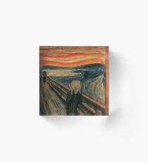 Edvard Munch - The Scream Acrylic Block