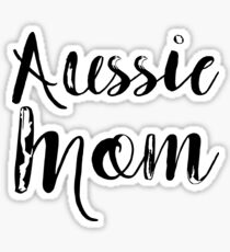 Pegatina Aussie Mom