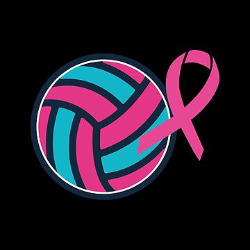 Dig Pink Volleyball Ribbon  Pink Volleyball Clip Art Image in