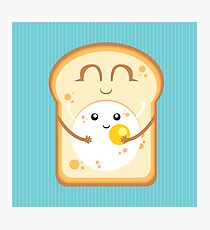 Hug the Egg Photographic Print