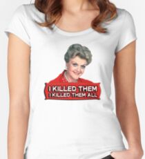 i killed them Women's Fitted Scoop T-Shirt