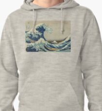 Vintage poster - The Great Wave Off Kanagawa Pullover Hoodie