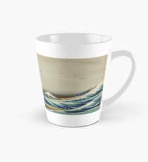 Weinleseplakat - die große Welle vor Kanagawa Tasse (konisch)