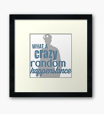 Dr. Horrible - Crazy Random Happenstance Framed Print