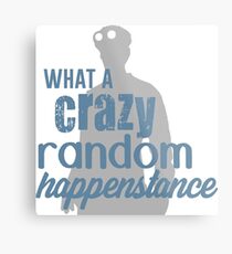 Dr. Horrible - Crazy Random Happenstance Metal Print