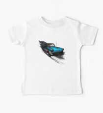 Car Retro Vintage Design Baby Tee