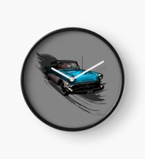 Car Retro Vintage Design Clock