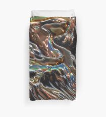 Iridescent Copper Duvet Cover