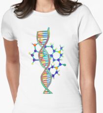 lsd lsd dna dna Women's Fitted T-Shirt