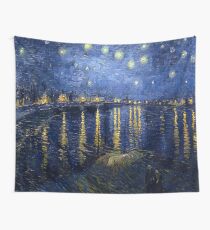 Vincent van Gogh - Starry Night Over the Rhone Wall Tapestry