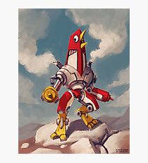 El Pollo Grande: Defender of Atlanta Photographic Print