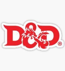 Dungeons and Dragons Sticker