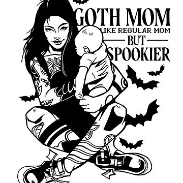 Goth Mom Mug Like A Regular Mom but Spookier Coffee Mug 