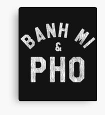 Banh Mi & Pho Shirt for Vietnamese Food Lovers Canvas Print