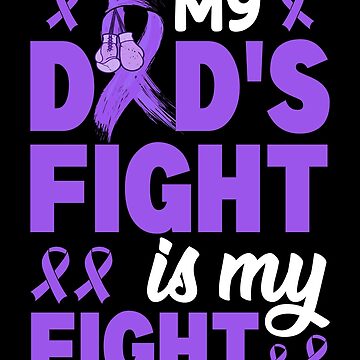 Purple Pancreatic Cancer Ribbon Postcard for Sale by anneweidner10