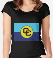 Caribbean Community Women's Fitted Scoop T-Shirt