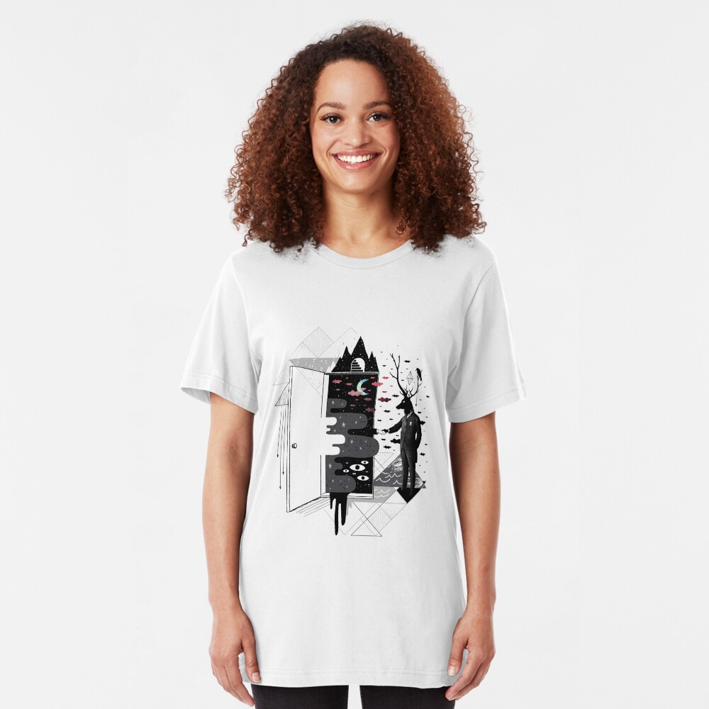 Take it or dream it Slim Fit T-Shirt
