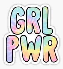 Mädchenmacht - grl pwr Sticker