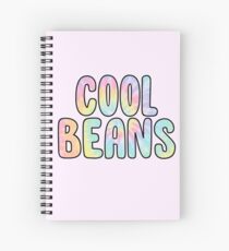 cool beans Spiral Notebook