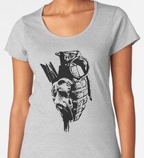 Just the thought of war makes me... Women's Premium T-Shirt