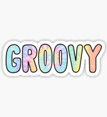 groovy Sticker