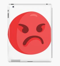 Angry Emoji iPad Case/Skin