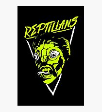 Reptilians Photographic Print