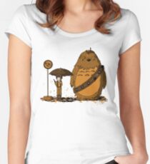 My Neighbour Chewie II Women's Fitted Scoop T-Shirt