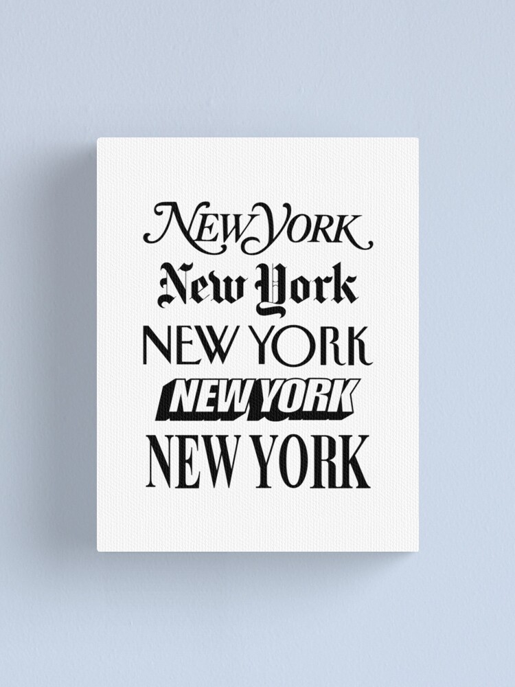 Alternate view of New York New York Canvas Print