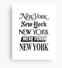 New York, New York Metallbild