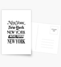 Postales Nueva York, Nueva York