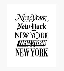 New York, New York Fotodruck