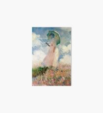 Claude Monet - Woman with a Parasol, Study Art Board
