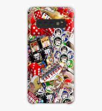 Gamblers Delight - Las Vegas Icons Background Case/Skin for Samsung Galaxy