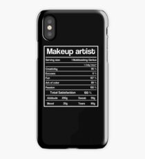 Makeup artist recipe funny T-shirt iPhone Case